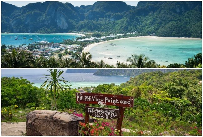 Point de vue Phi Phi
